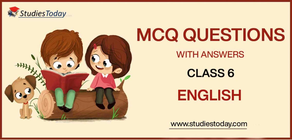 MCQ Class 6 English with Answers Pdf Download